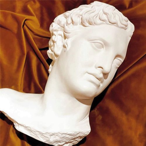 荷兰hkliving石膏雕塑摆件装饰阿波罗雕像头像艺术北欧风ins礼物