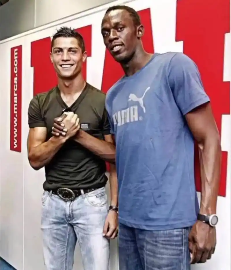 博尔特 #科比#刘翔#c罗博尔特照片@鸡你太美 @#00 - 抖音