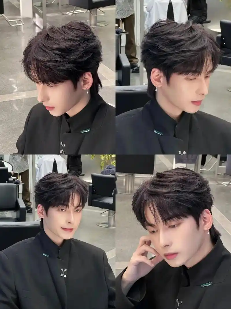 男士韩式微分.谁能拒绝这个发型呢|||干净简约这个韩系微分发 - 抖音