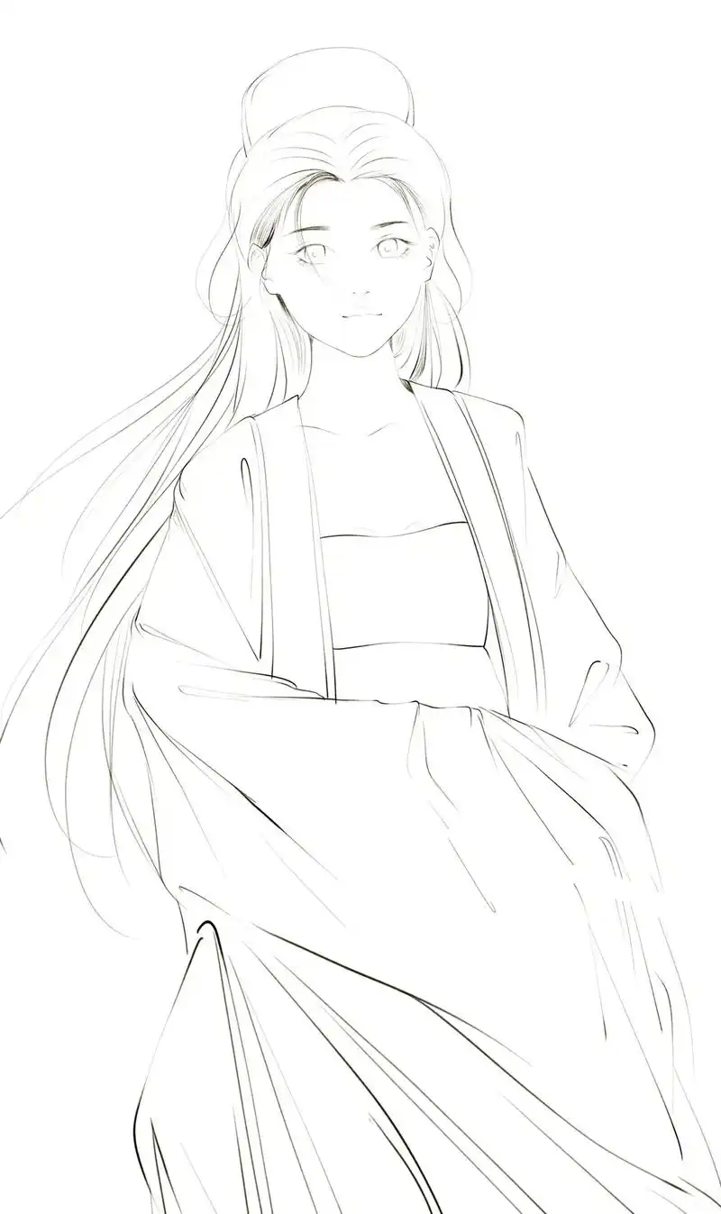 画画 #古风插画 #板绘 #一起学画画 #绘画过程 @do - 抖音