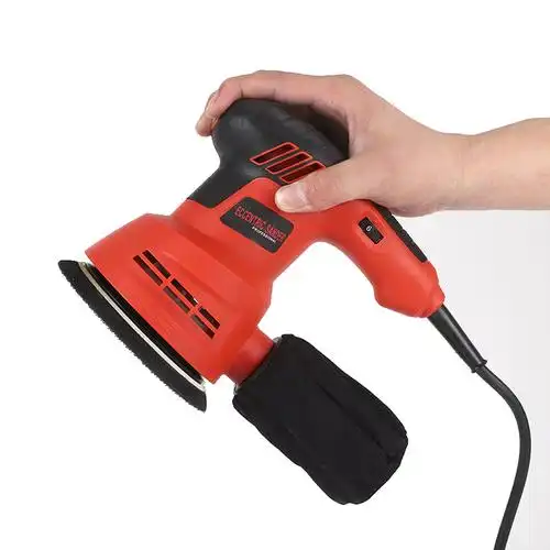 小型抛光机木工电动木材家具平板便携砂光机砂纸机油漆打磨机批发