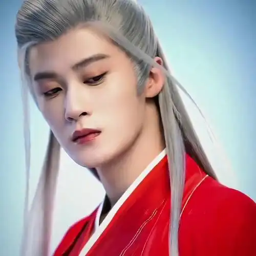 红衣相柳鲨疯了檀健次檀健次红衣白发造型