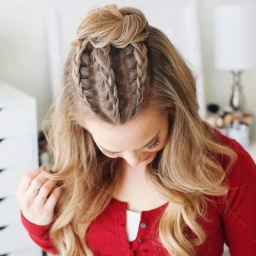 超美的欧美系编发