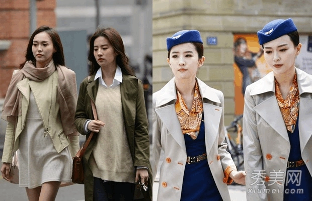 《露水红颜》刘亦菲唐嫣pk 秀时尚衣品