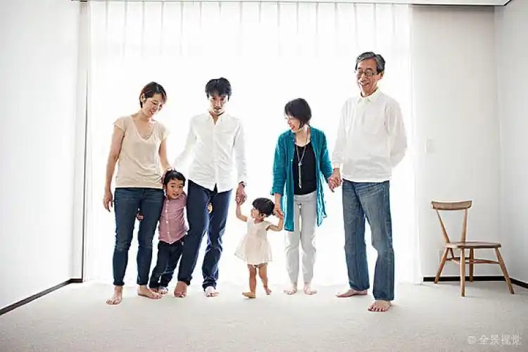 三代同堂_握手_头像_高清图片_全景视觉