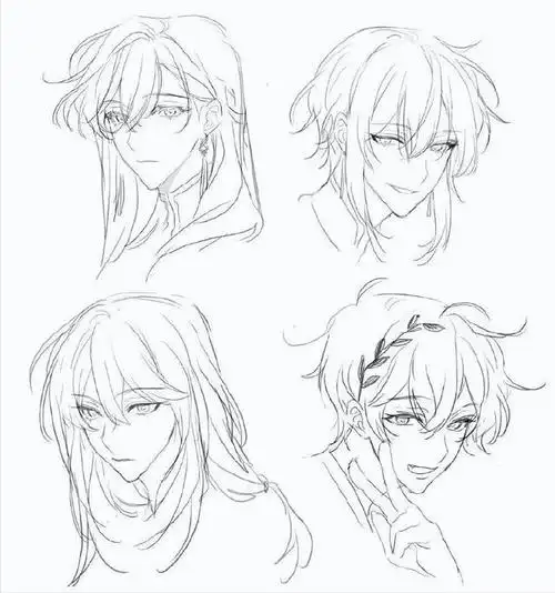 总会画一些简单的动漫人物,在以前的课本上会有很多的漫画人物,简单的