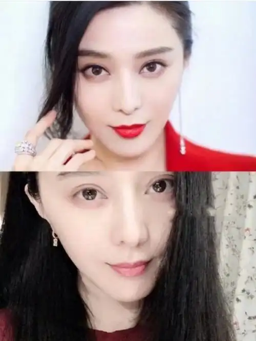 范冰冰范爷一直走的是美艳路线,这双"狐狸"大眼更是增色不少,平行宽式