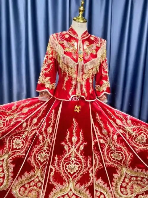 大裙摆新款秀禾服