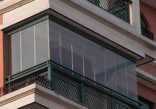 重庆无框窗隐形阳台窗折叠窗钢化玻璃豪华型合金窗玻璃折叠阳光窗已售