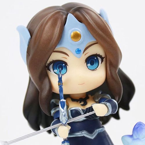 dota2手办刀塔2周边玩偶公仔龙骑sf白虎米拉娜pom月之女祭司摆件