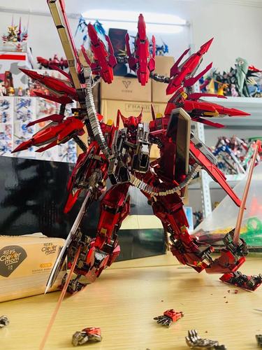 异星电镀 大班8816 mb 红色正义女神f 正义女神电镀版 钛电镀高达