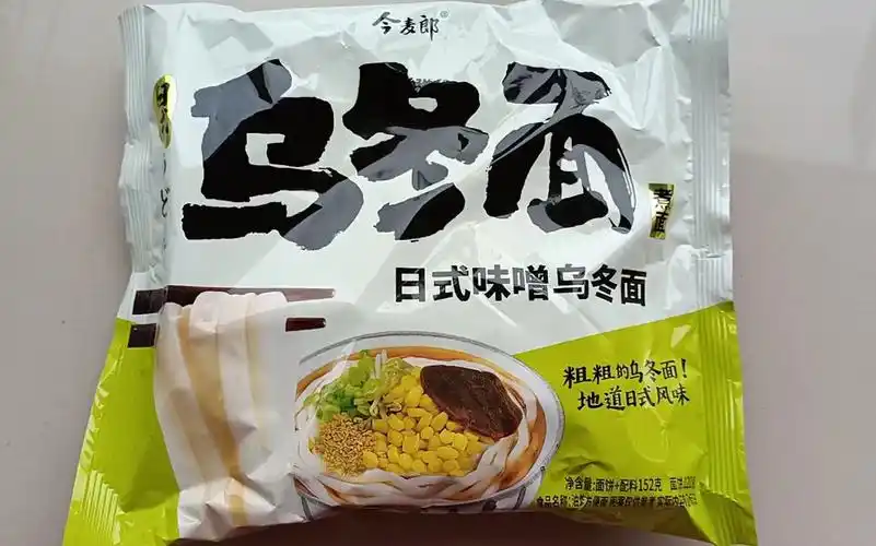 【吃播】今麦郎日式味噌乌冬面