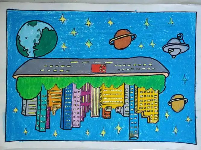 墨江哈尼族自治县教育体育局组织评审部分中小学师生科幻绘画作品