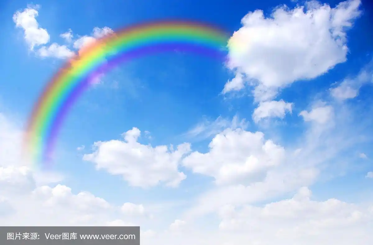天空中的彩虹