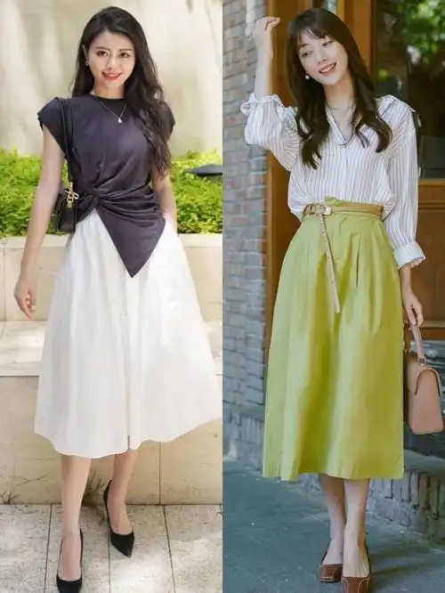夏季女装搭配图片(夏天穿衣搭配方法大全)(8)