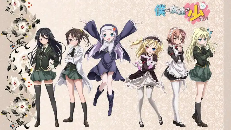 动漫,我的朋友很少动漫壁纸图片