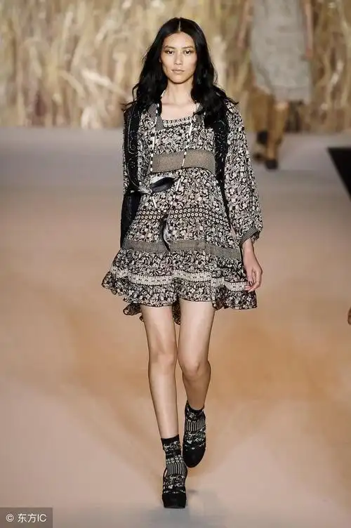 维密秀中国女模第一人:刘雯