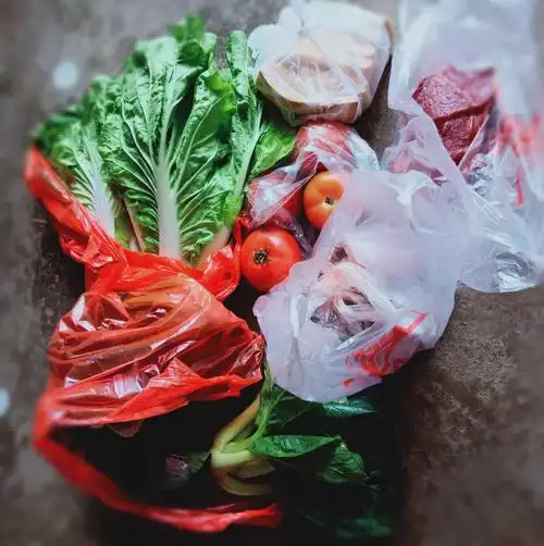 提着满满的收获我高高兴兴的回家啦!