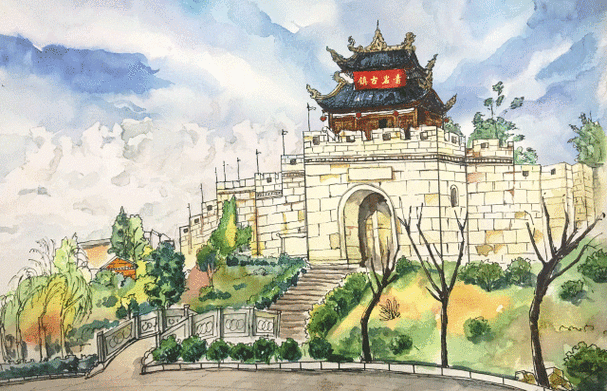 手绘贵阳 · 邂逅城市不一样的风景  ▏青岩古镇