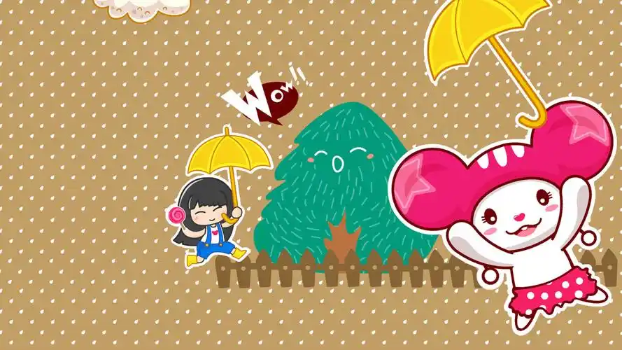 快乐可爱桌面壁纸