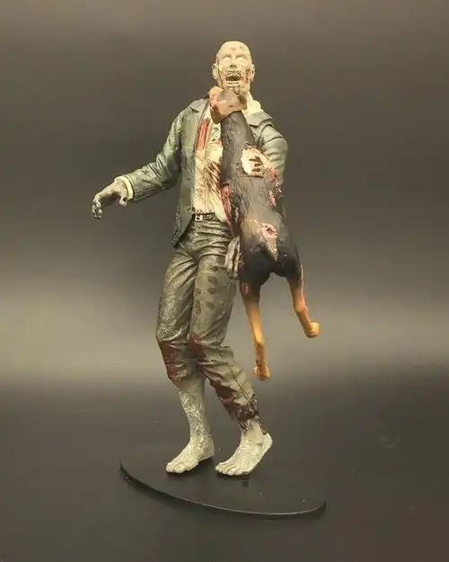 品牌僵尸刽子手屠夫关节可动人偶恐怖丧尸玩具生化危机8模型手办摆件