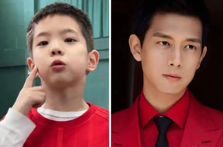 模样可以演李现小时候,网友:这是嗯哼长大的样子_杜江_微博_照片