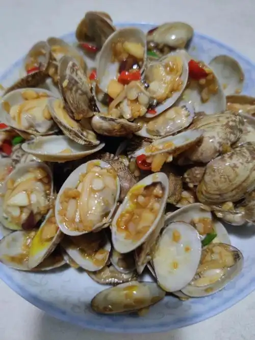 分享好吃的家常菜第32道蒜香花甲