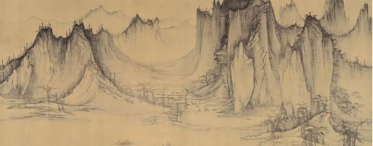 渔父图卷(局部)