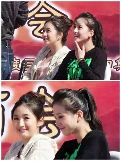 刘诗诗和林依晨合影,去掉美颜和滤镜后,没有对比就没有难过!