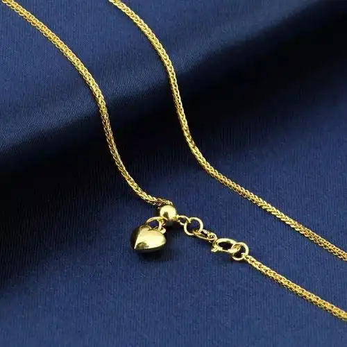 黄金项链男女款式各有哪些?戴多少克的合适?