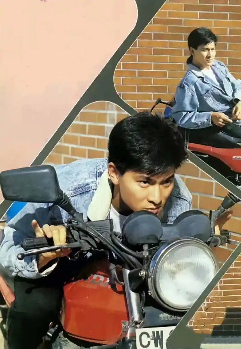 机车男孩  #刘德华 #帅就完事了 #男神 #帅气出场 # - 抖音