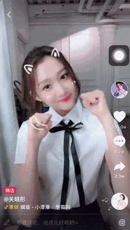 甜炸抖音第一萌曲学猫叫原唱小潘潘7月1日在万达为你唱