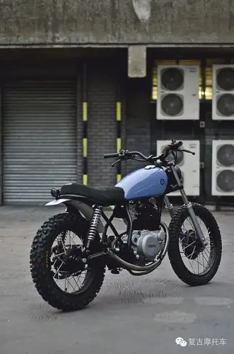 新思路雅马哈sr250摩托车改装