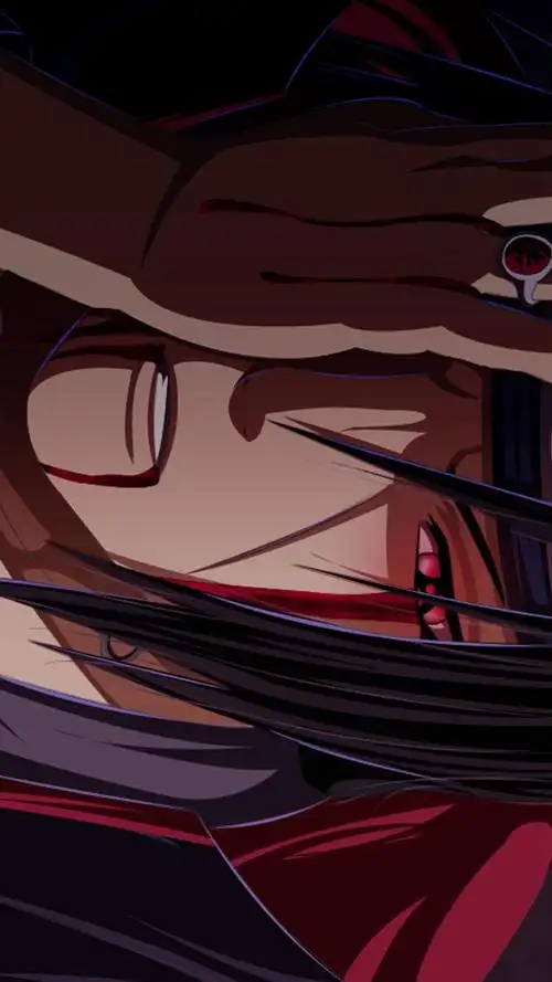 精选《火影忍者》宇智波鼬炫酷动漫插画手机壁纸