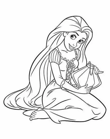 迪士尼乐佩公主简笔画