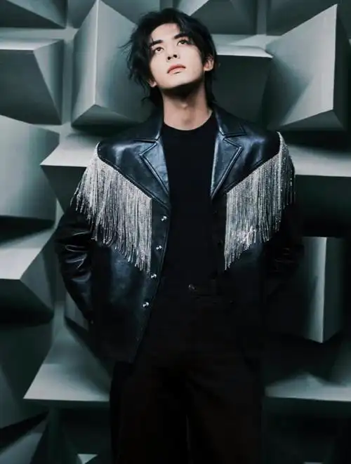 被宋威龙狼尾造型帅到了##宋威龙狼尾大片