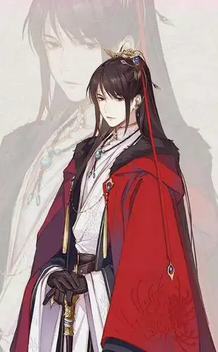 人物绘画,古风男神插画图集,正如陌上人如玉,公子世无双