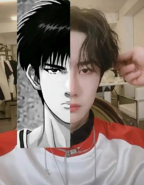 王一博好帅##王一博漫画脸