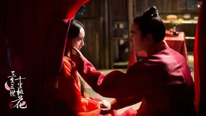 《三生三世十里桃花》中白浅夜华大婚,于是圆房了.