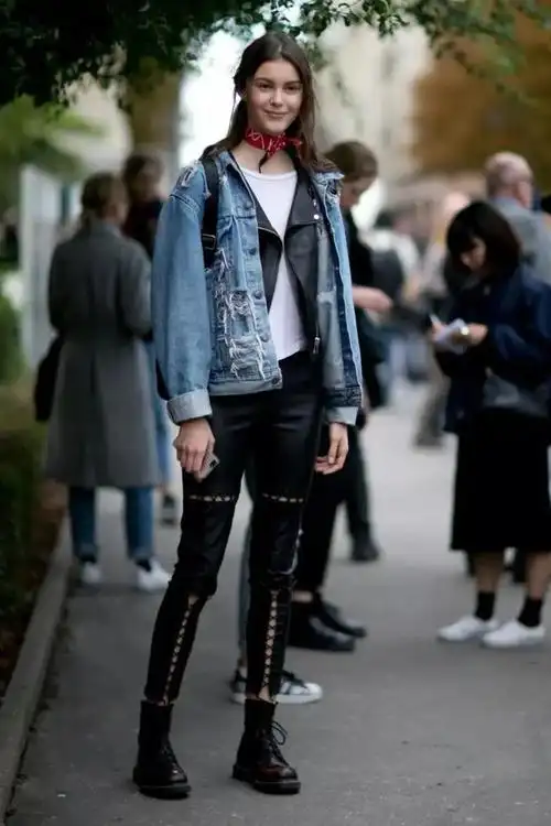 "牛仔衣"过时了?记住这6个搭配技巧,时尚更上一层楼!