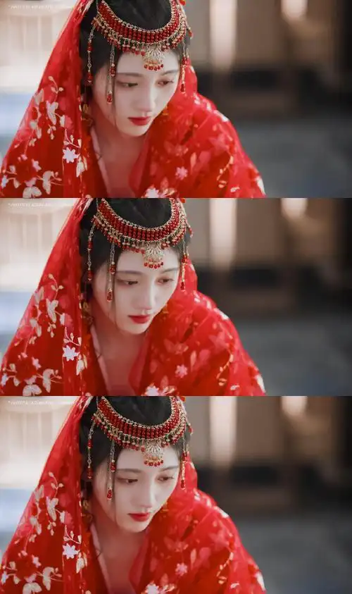 如意芳霏#| 鞠婧祎 × 傅容红衣就是坠漂亮的