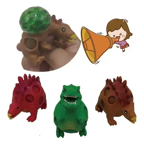 发泄球恐龙解压球压力球葡萄球减压玩具儿童成人摔不烂发泄球减压