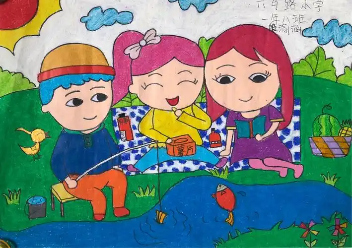 其它 炫彩童年系列绘画比赛获奖作品展 写美篇二年级一等奖