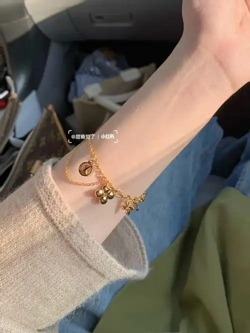 lv小花手链诚不欺我