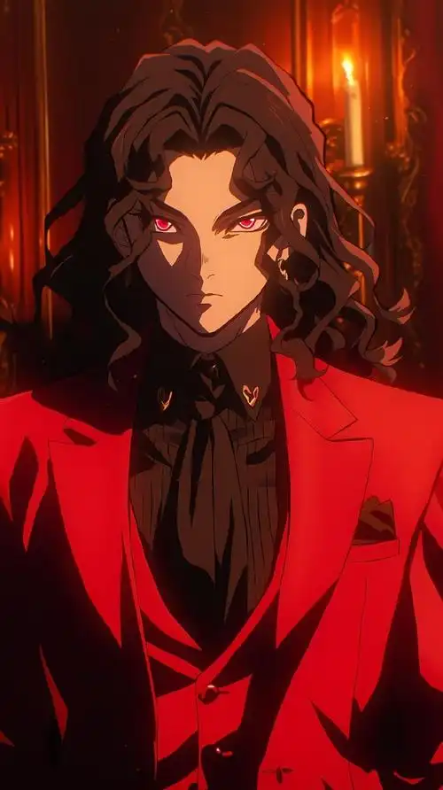 二次元新鲜事##穿西装的动漫角色