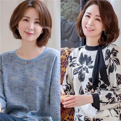 今年火了一种发型叫逗号短发洋气减龄显脸小适合60岁女人