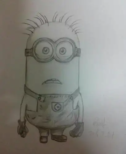 呆萌的小黄人漫画