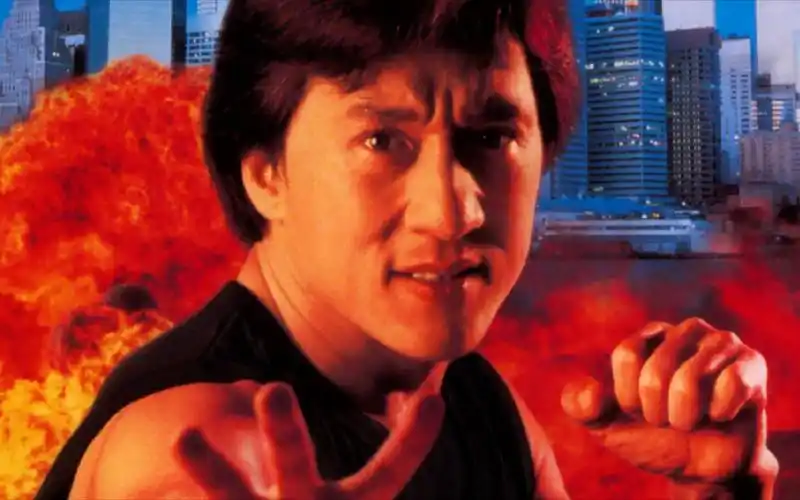 红番区成龙第一部好莱坞影片那时的他帅呆了