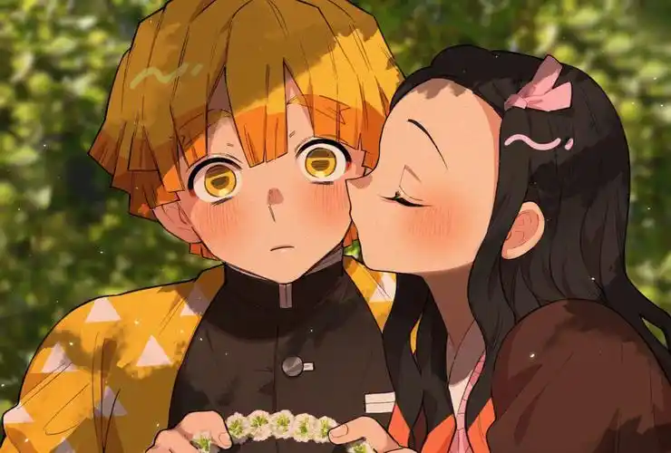 鬼灭之刃善逸祢豆子