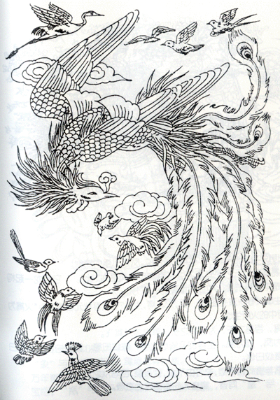 吉祥图案——百鸟朝凤
